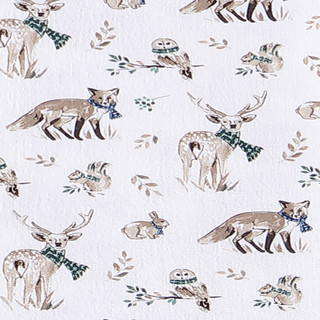 Thumbnail 8: Eddie Bauer Eddie Bauer Woodland Friends Cotton Flannel Sheet Set 