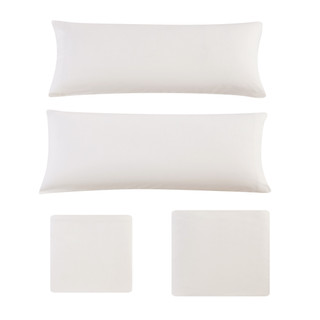 Thumbnail 6: Eddie Bauer Eddie Bauer Solid Ivory Cotton Flannel Sheet Set 