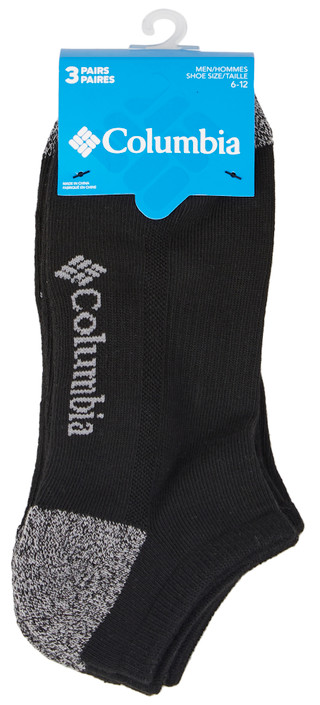 Thumbnail 2: Columbia Columbia Mens 3-pk. Half Cushion Low Cut Socks 