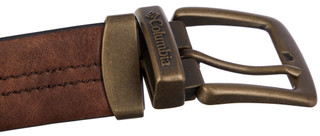 Thumbnail 4: Columbia Columbia Mens Active Stretch Reversible Vegan Leather Belt 