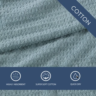 Thumbnail 10: TOMMY BAHAMA Tommy Bahama Northern Pacific 2 Piece Cotton Bath Towel Set 