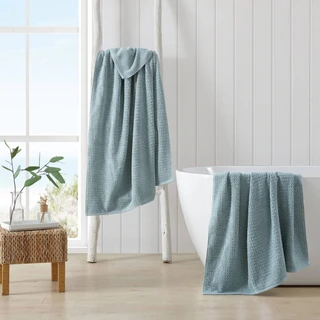 Thumbnail 4: TOMMY BAHAMA Tommy Bahama Northern Pacific 2 Piece Cotton Bath Towel Set 