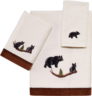 Thumbnail 3: AVANTI Avanti Black Bear Lodge Towel Collection 