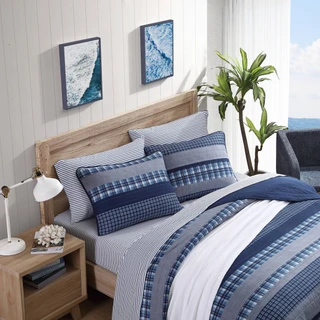 Thumbnail 12: Nautica Nautica Addison Reversible Cotton Quilt Set 