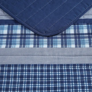 Thumbnail 24: Nautica Nautica Addison Reversible Cotton Quilt Set 