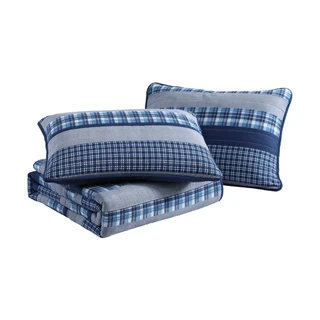 Thumbnail 32: Nautica Nautica Addison Reversible Cotton Quilt Set 