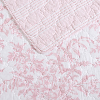 Thumbnail 28: Laura Ashley Laura Ashley Bedford 100% Cotton Reversible Quilt 