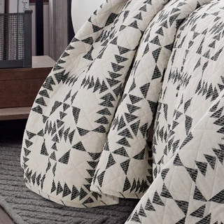 Thumbnail 20: Eddie Bauer Eddie Bauer Arrowhead 100% Cotton Reversible Quilt Set 