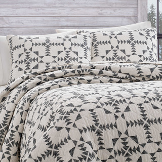 Thumbnail 8: Eddie Bauer Eddie Bauer Arrowhead 100% Cotton Reversible Quilt Set 