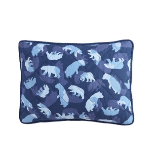 Thumbnail 15: Eddie Bauer Eddie Bauer Kids Camp Camo Bear Reversible Quilt Set 