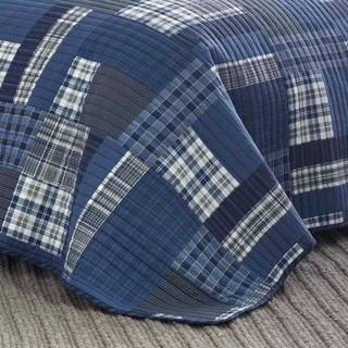Thumbnail 16: Eddie Bauer Eddie Bauer Eastmont 100% Cotton  Reversible Quilt Set 