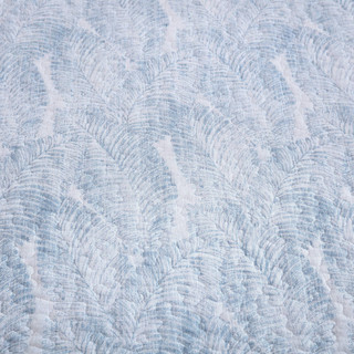 Thumbnail 7: TOMMY BAHAMA Tommy Bahama Distressed Water Leaves Reversible Quilt Set 