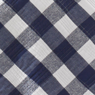 Thumbnail 16: Eddie Bauer Eddie Bauer Lakehouse Plaid 100% Cotton Reversible Quilt Set 
