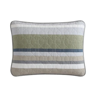 Thumbnail 20: Eddie Bauer Eddie Bauer Salmon Ladder 100% Cotton Reversible Quilt Set 