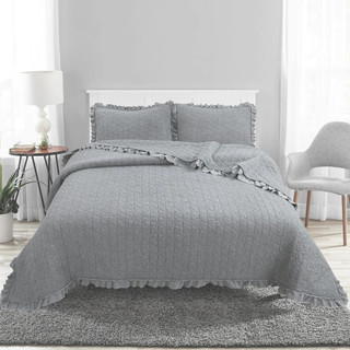 Thumbnail 4: AVANTI Avanti Charlotte Quilt Set 