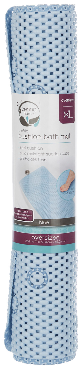 Thumbnail 6: Zenna Home Zenna Home Oversized Waffle Cushion Tub Mat 