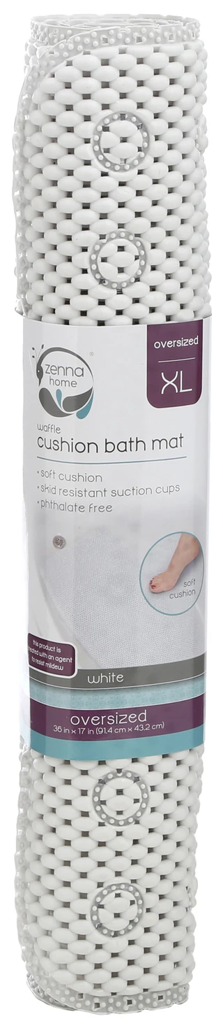 Thumbnail 4: Zenna Home Zenna Home Oversized Waffle Cushion Tub Mat 