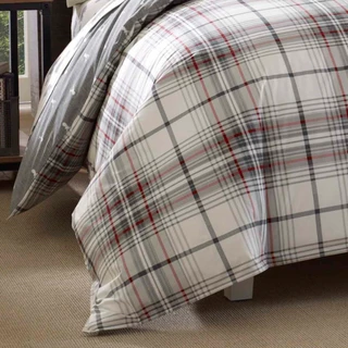 Thumbnail 20: Eddie Bauer Eddie Bauer Alder Plaid 100% Cotton Comforter Bedding Set 