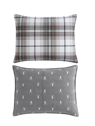 Thumbnail 24: Eddie Bauer Eddie Bauer Alder Plaid 100% Cotton Comforter Bedding Set 