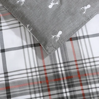 Thumbnail 56: Eddie Bauer Eddie Bauer Alder Plaid 100% Cotton Comforter Bedding Set 