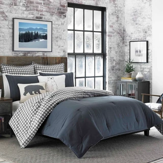 Thumbnail 1: Eddie Bauer Eddie Bauer Kingston 100% Cotton Chino Comforter Bedding Set 