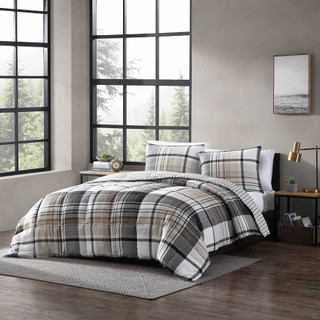 Thumbnail 8: Eddie Bauer Eddie Bauer Normandy Plaid Comforter Bedding Set 