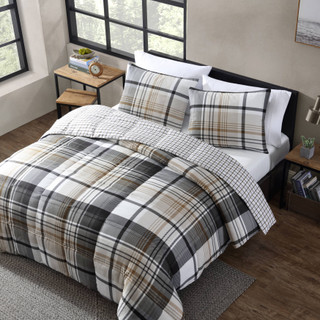 Thumbnail 40: Eddie Bauer Eddie Bauer Normandy Plaid Comforter Bedding Set 