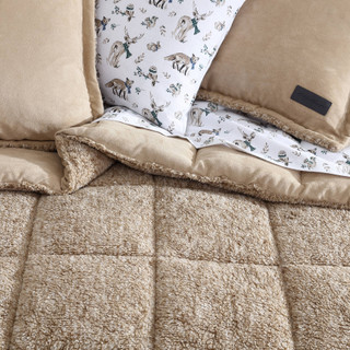 Thumbnail 20: Eddie Bauer Eddie Bauer Sherwood Micro Suede Comforter Bedding Set 