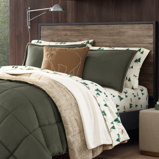 Thumbnail 12: Eddie Bauer Eddie Bauer Sherwood Micro Suede Comforter Bedding Set 