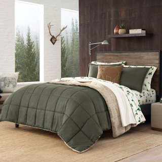 Thumbnail 4: Eddie Bauer Eddie Bauer Sherwood Micro Suede Comforter Bedding Set 