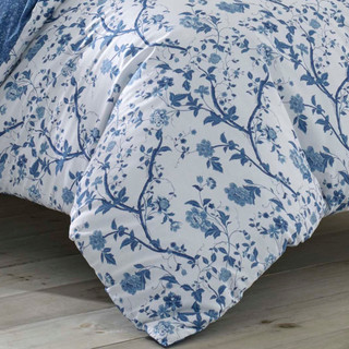 Thumbnail 15: Laura Ashley Laura Ashley Elise 100% Cotton Comforter Bonus Set 