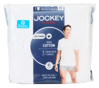 Thumbnail 2: Jockey Jockey Mens Classics 3-Pk. Cotton Crew Neck T-Shirts 