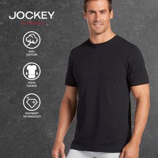 Thumbnail 3: Jockey Jockey Mens Classics 3-Pk. Cotton Crew Neck T-Shirts 