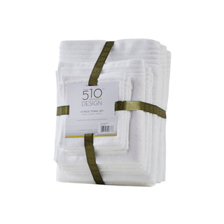 Thumbnail 2: 510 Design 510 Design 100% Cotton Quick Dry 12 pc Towel Set 