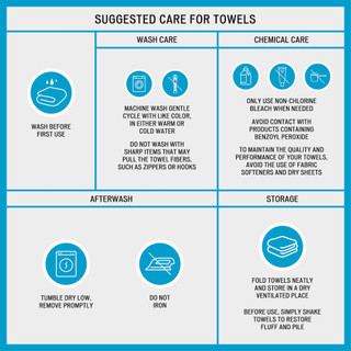 Thumbnail 20: 510 Design 510 Design 100% Cotton Quick Dry 12 pc Towel Set 