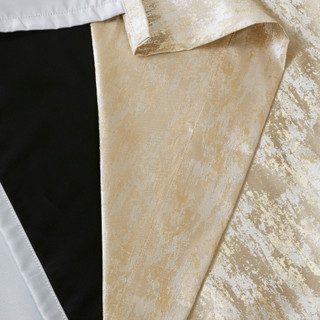 Thumbnail 6: SUNSMART SunSmart Cassius Jacquard Lined Total Blackout Curtain Panel 