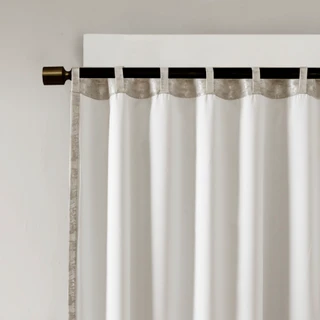 Thumbnail 12: SUNSMART SunSmart Cassius Jacquard Lined Total Blackout Curtain Panel 