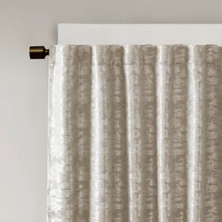 Thumbnail 9: SUNSMART SunSmart Cassius Jacquard Lined Total Blackout Curtain Panel 