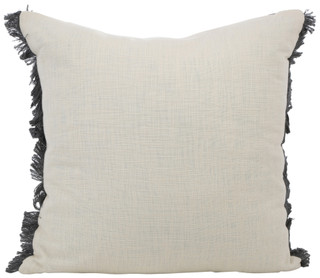 Thumbnail 4: Zest Kitchen + Home ZEST Kitchen + Home 20x20 Textured Fringe Decorative Pillow 
