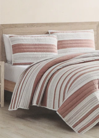Thumbnail 1: Zest Kitchen + Home ZEST Kitchen + Home Stanford Quilt Set 