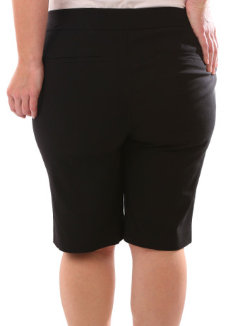 Thumbnail 2: Coral Bay Coral Bay Plus Solid Favorite Fit Millenium Shorts 
