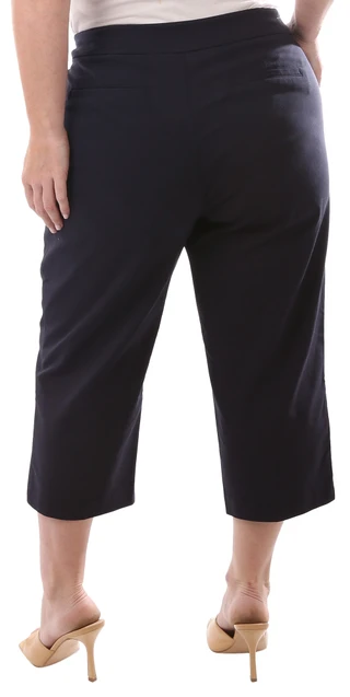Thumbnail 2: Coral Bay Coral Bay Plus 21 In. Solid Favorite Fit Millenium Capris 