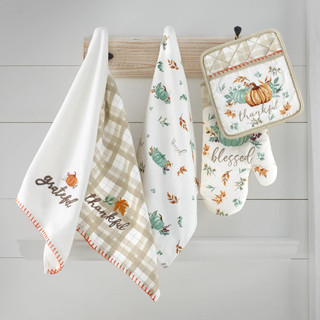 Thumbnail 6: AVANTI Avanti Grateful Patch Kitchen Towel Set 