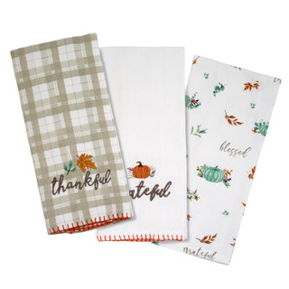Thumbnail 2: AVANTI Avanti Grateful Patch Kitchen Towel Set 
