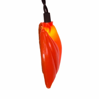 Thumbnail 8: Kurt Adler Kurt Adler UL 25-Purple and Orange Bat Icicle Light Set. 