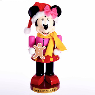 Thumbnail 2: Kurt Adler Kurt Adler 10-Inch Minnie Mouse Nutcracker 