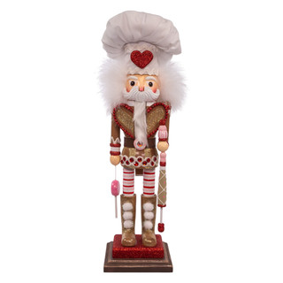 Thumbnail 2: Kurt Adler Kurt Adler 18 in Hollywood Gingerbread Chef Nutcracker 