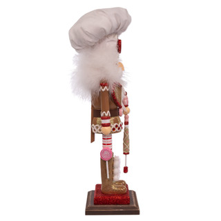 Thumbnail 4: Kurt Adler Kurt Adler 18 in Hollywood Gingerbread Chef Nutcracker 