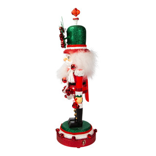 Thumbnail 8: Kurt Adler Kurt Adler 17-Inch Hollywood Musical Jingle Bells Nutcracker 
