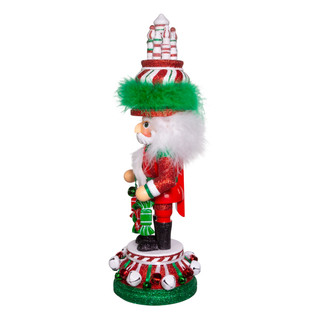 Thumbnail 8: Kurt Adler Kurt Adler 15-Inch Hollywood Nutcrackers Red Candy Tower. 